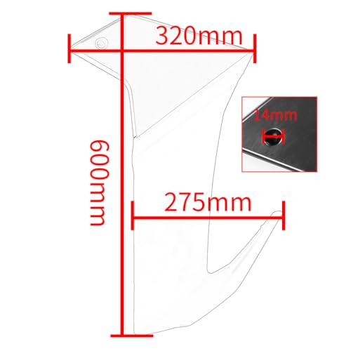 Couvercle latéral carénage moto injecté pour modèle RS660 - 7