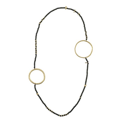 Preisvergleich Produktbild Paula Alonso Lange Halskette mit Metallringen