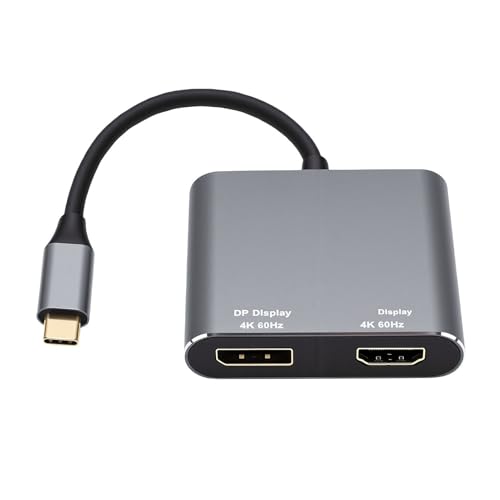Concentrador de Monitor Dual 8K 30Hz Tangxi con doble salida DisplayPort Tipo C