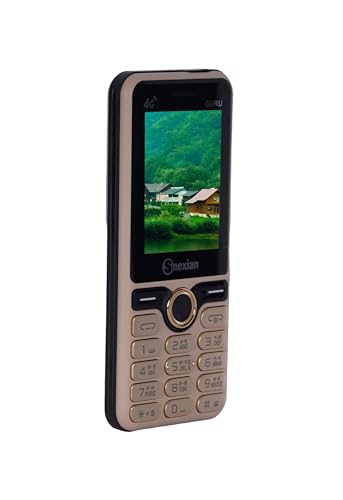 Image of Snexian All-New GURU GT 4G Working Dual Sim | Keypad Mobile | 2.4 inch Display | YouTube Working| Voice Changer | BT Dialer | Call Recording | Long Lasting Battery | FM | Camera | Feature Phone | Gold