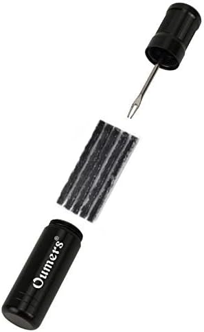 Miniatura 2 de Oumers Kit de herramientas de reparación de neumáticos de bicicleta sin cámara, pinchazos de neumáticos de bicicleta con 5 tiras de tocino más