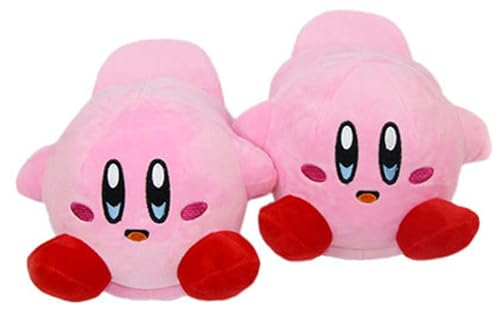 Cartoon Cute Plush Open Back Floor Slippers Indoor Shoes Fuzzy Slippers with Rubber Sole for Women3