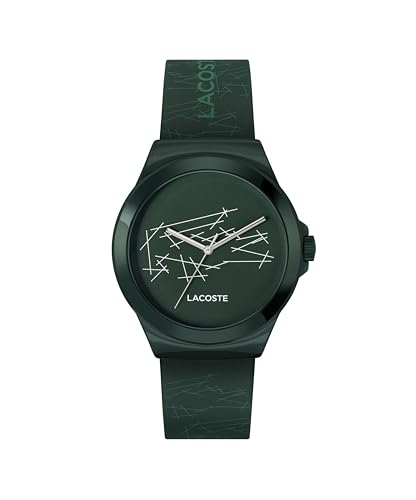 Catálogo de Lacoste Reloj comprados en linea. 44 Lacoste Neocroc - Reloj de cuarzo 3H para hombre y mujer, correa de silicona, resistente al agua hasta 5 ATM/50 metros, elegancia minimalista, reloj de moda premium, regalo para...