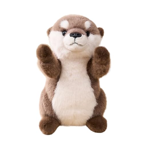 Xiyocadt Otter Kuscheltier Otter Plüschtier Süßes Plüschtier Stofftier Superweiche Kleines Kuscheltie Zum Kuscheln Und Spielen Für Kinder & Erwachsene (25 cm)