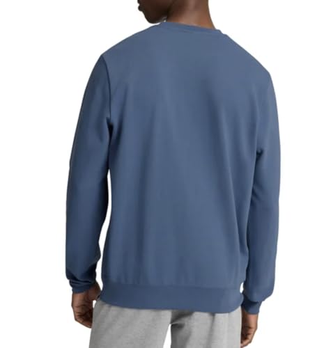 Puma Men's Long Sleeve Textured Crew Pullover Sweatshirt2