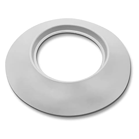 DOJA Industrial Plafon Embellecedor Cubremuros 100mm Blanco Cover