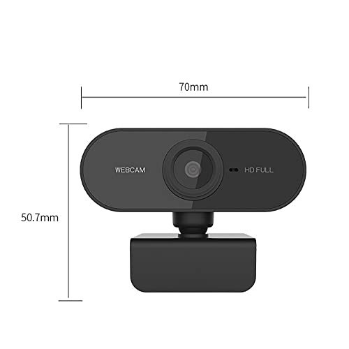 TwiHill Webcam 2K / 1080p HD Microfone de redução de ruído embutido na câmera do computador, adequad
