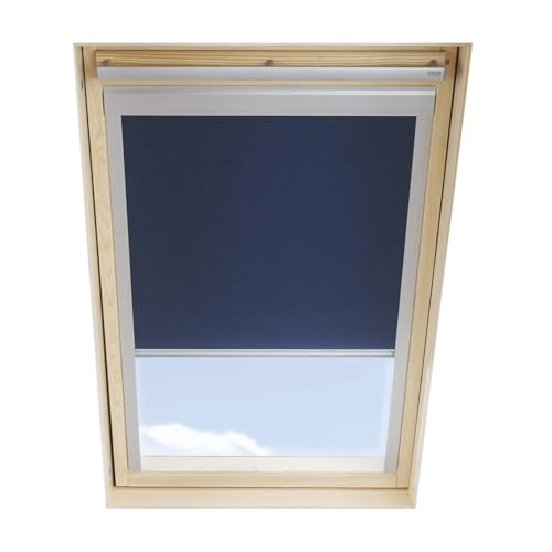 Store Occultant Compatible avec VELUX M04, 304, 1, Bleu Foncé