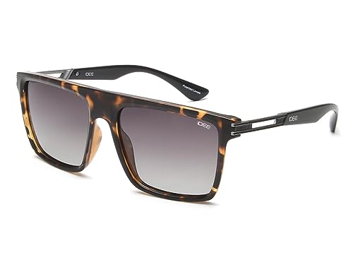 Image of IDEE 100% UV protected sunglasses for Men | Size- Large | Shape- Square | Model- IDS2957