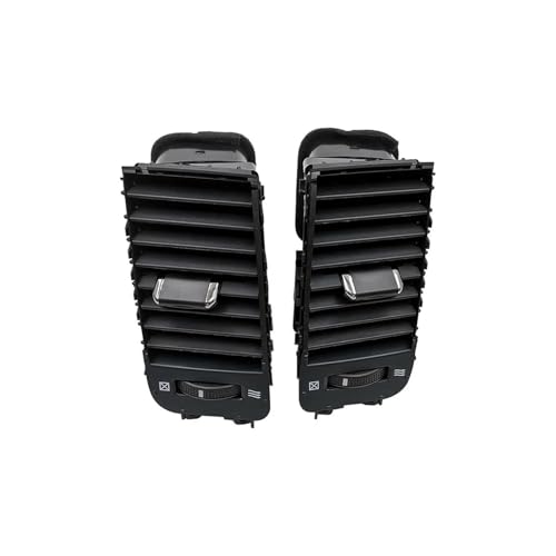 Aérateurs de climatisation milieu en pack de 2 pièces pour Toyota Prado 2003-2009