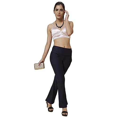 Image of Globus Women Navy Solid Modern Jeggings