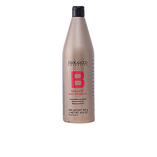 Salerm Protein Balsamo Conditioner, 34.6 Ounce/1000 Milliliter