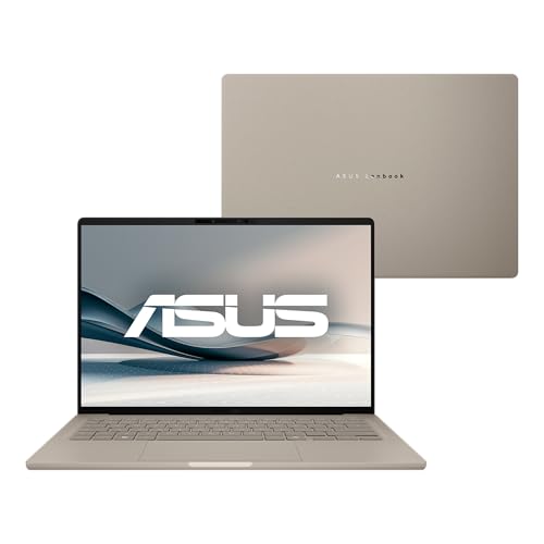 Notebook ASUS Zenbook A14 OLED SNAPDRAGON, 32 GB RAM, 1.0 TB SSD, W 11 Home, Tela 14', Zabriskie Beige - UX3407QA-QD391W