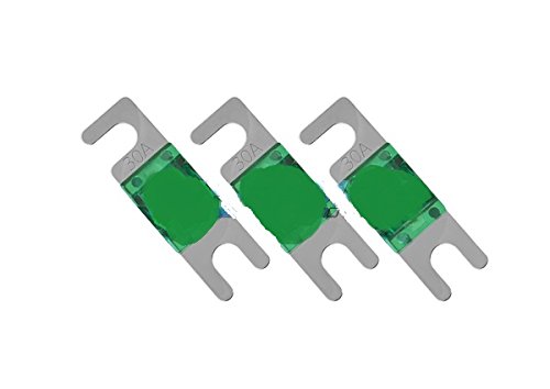 Stinger SPF5830 PRO 30 Amp MIDI Shoc-Krome, 3-Pack,Green