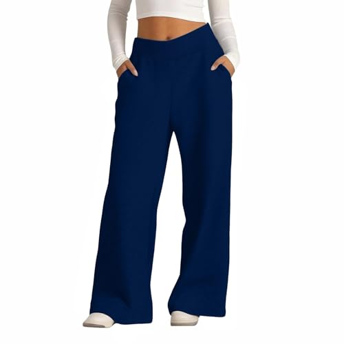 Wide Leg Sweatpants Women High Waisted Baggy Joggers Loose Fit Athletic Sweatpants Soft Lightweight Joggers 2025