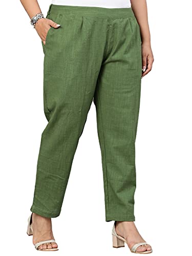 Image of Jaipur Kurti Women's Regular Pants