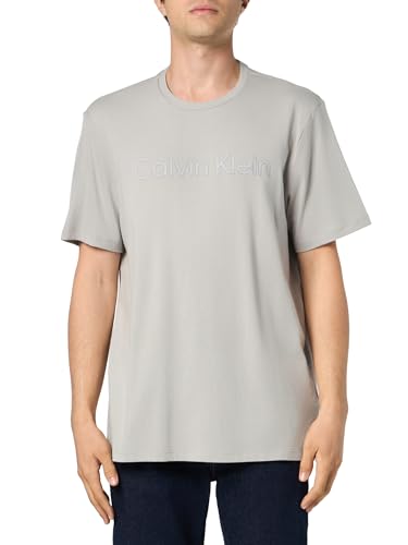 Image of Calvin Klein Men's Relaxed Fit CK Logo Crewneck T-Shirt