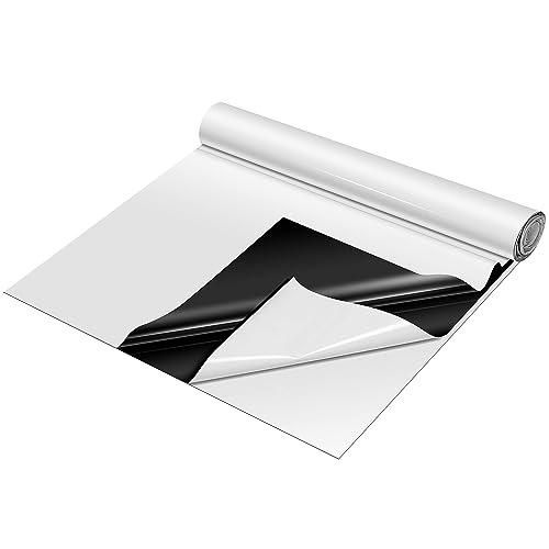 VIVOSUN Black and White Panda Film, 10' x 10' 5.5 Mil Poly Film, Blackout Tarp for Warm House