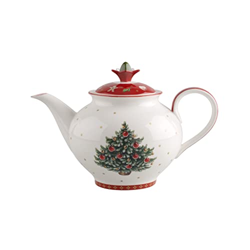 Villeroy & Boch – Toy's Delight Kanne mit Deckel 1,5l, Teekanne Weihnachten, Kaffeekanne,...