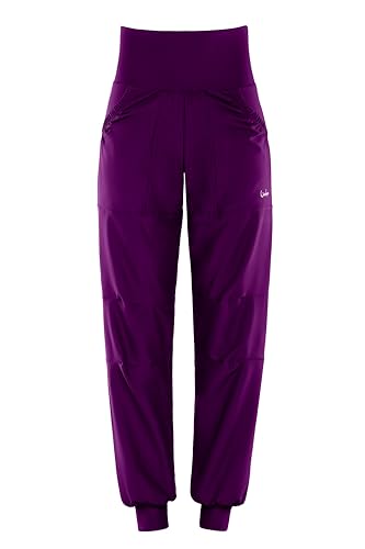 WINSHAPE Functional Comfort Leisure Time Trousers Lei101c Pantalón de Vestir, Morado, Medium Mujeres