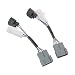 JDMSPEED New Mirrors Power Heated Upgrade Harness Adapter LH RH Pair Set for 00-01 Excursion