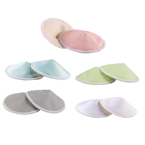 Coussinets allaitement lavables durables et couches anti-fuite de couleurs - 3