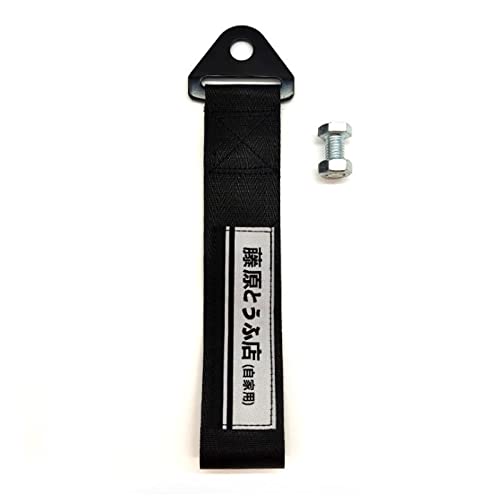 Tow Strap Jdm - Sports Racing Tow Strap Trailer Belt Personalized Traction Rope Trailer Hook For Front Or Rear Front Bumper (C) #TOP1