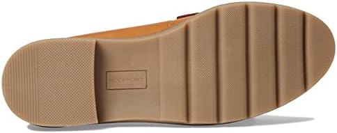 Rockport Women's Kacey Chain Loafer, Honey Leather, 8 | Image 2
