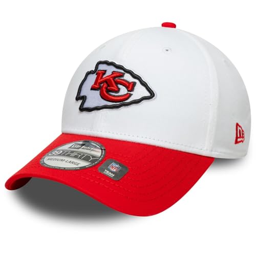 Casquette Kansas City Chiefs New Era 39Thirty Stretch pour supporter de la NFL au quotidien