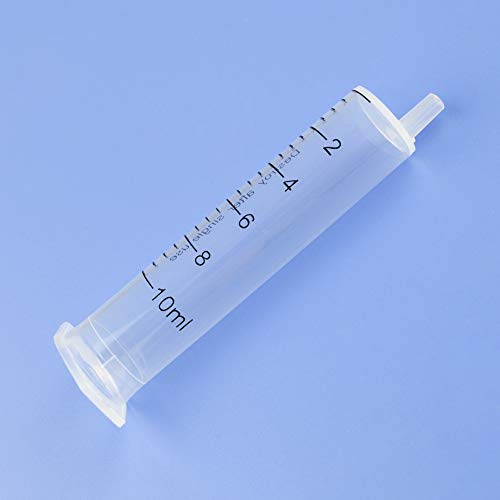 Image of 10ml Syringes without Needle Luer Slip No Rubber Ring, Reduce Mess, 20 Pack