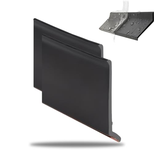 YUPZAR Barra Impermeable para Ventanas, Autoadhesiva con Ángulo de 135°, Protección contra la Lluvia y Fugas, para Ventanas Corredizas, Abatibles y Vehículos (100cm/3.3ft)