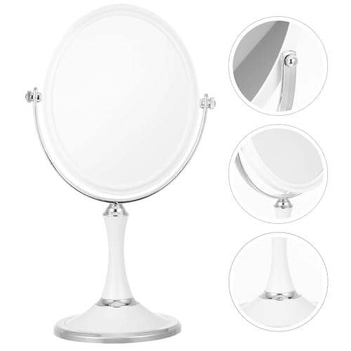 Espejo de maquillaje ovalado doble cara 6 pulgadas miniatura 5