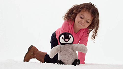 Wild Republic 23640 Happy Penguin Plush Toy, Animated Stuffed Animal That Claps & Sings, Baby Toys & Kids Gifts For All Ages, 10 Inches, Gray/Black #TOP1
