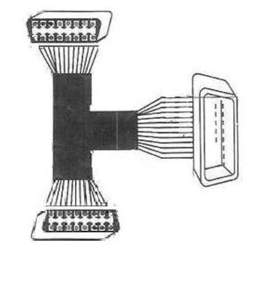 Amazon.co.jp: OBD2延長2また分岐ハーネス CANBUS車用 OBD-II