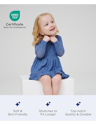 Bamboo Viscose Baby Girl Bodysuit Long Sleeve Cute Bow Infant Girls Romper Dress3