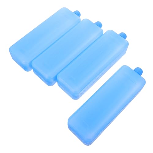 BESPORTBLE 4Piezas Cajas de Hielo Reutilizables Refrigerador Bloques de Hielo Convenientes Enfriar Bebidas y Camping y Doméstico