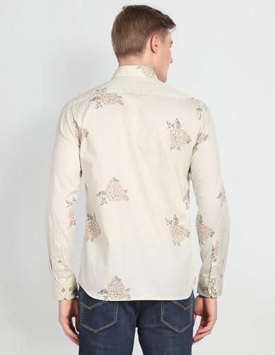 Image of Arrow Men's 100% Cotton Slim Fit Shirt