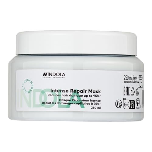 Masque Réparateur Intense Indola réparer les pointes fourchues et les cheveux ternes