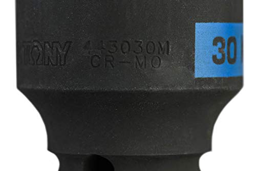 KingTony BR Soquete Estriado Impacto Extra Longo Kingtony Br 443030M 30Mm