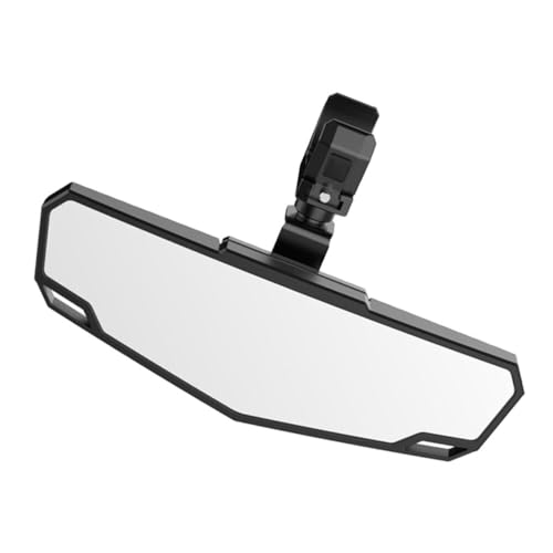 Espejo retrovisor central para UTV y ATV en color negro de alta visibilidad para rutas