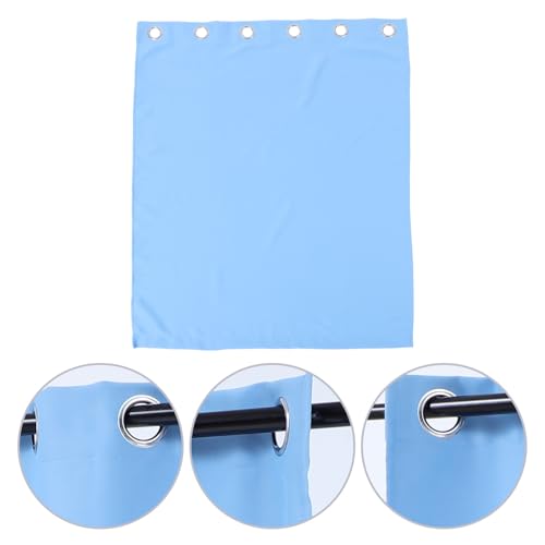 Cortina para dormitorio y sala de estar elegante, textil de poliéster fácil de lavar 8
