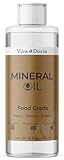 Viva Doria Food Grade Mineral Oil, Conditioner for Wood Cutting Board, Countertop, Butcher Block, Lubricant for Knife and Stainless Steel (16 Fl Oz (Pack of 1))