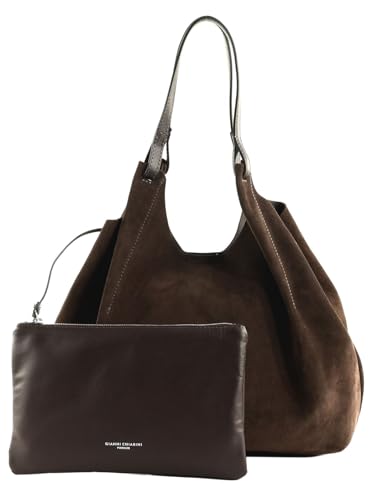 Gianni Chiarini sac shopper Dua marron en cuir