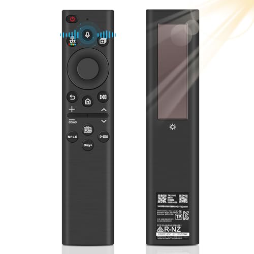 Télécommande de Remplacement pour Samsung,BN59-01385A Solar Charging Télécommande vocale pour Samsung Smart TV,Universel Les télécommandes de...