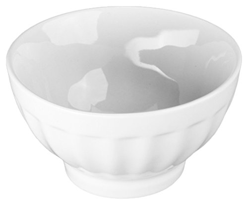 BIA Cordon Bleu 8oz Fluted Bowl Set, White - 4 Pack