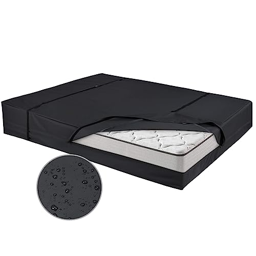 Waterproof Canvas Mattress Storage Bag for Moving and Storage –...