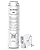 V2-600N RO Reverse Osmosis Replacement Filter, Up to 24 Months Lifetime, 2nd Stage