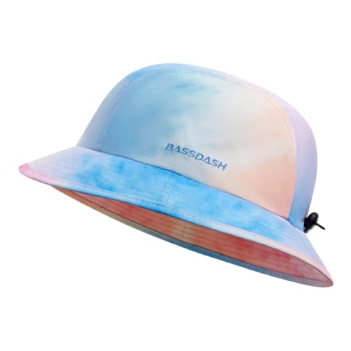 Image of BASSDASH UPF50+ Fishing Bucket Hat for Men Women Lightweight Water Resistant Packable Outdoor Summer Sun Hats FH13