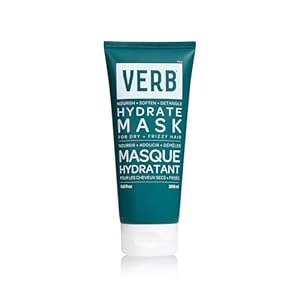 VERB Hydrate Mask, 6.8 fl oz – Intense Moisture for Dry + Frizzy Hair – Smooth + Detangle – Amber + Warm Jasmine Scent