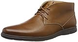 Obermaterial: Leder Clarks Herren Vennor Mid_Klassische StiefelKurzschaft Stiefel, Braun (Tan Leather), 47 EU
